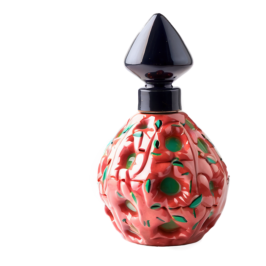 Handcrafted Ceramic Perfume Bottle Png 06212024 PNG