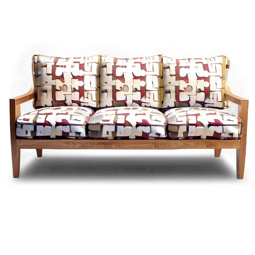 Handcrafted Custom Couch Png 05252024 PNG