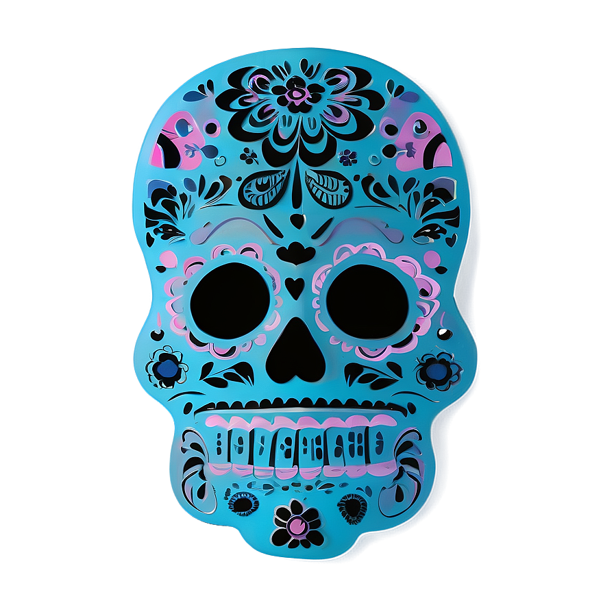 Handcrafted Dia De Los Muertos Papel Picado Png 57 PNG