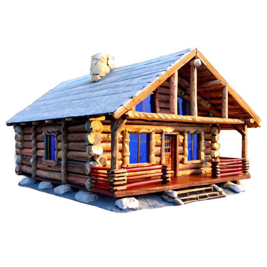Handcrafted Log Cabin Png 34 PNG