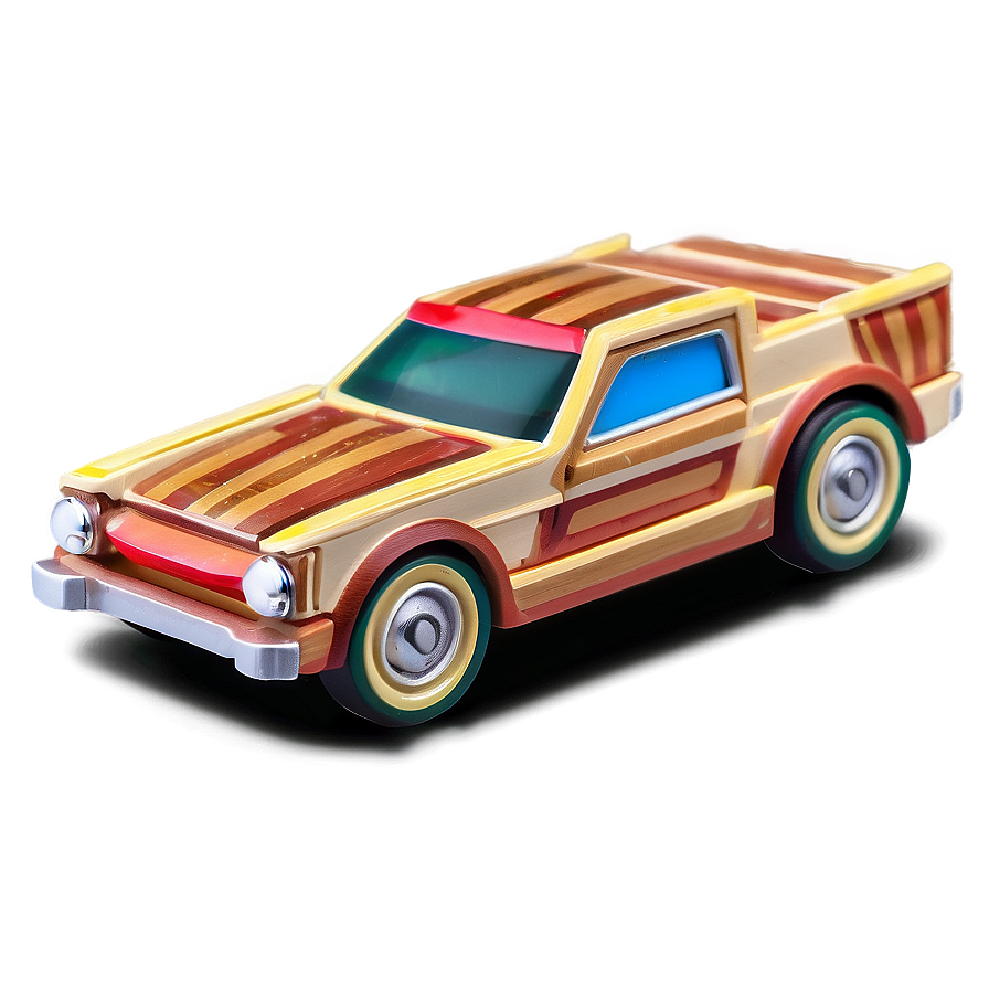 Handcrafted Toy Car Png Bky55 PNG