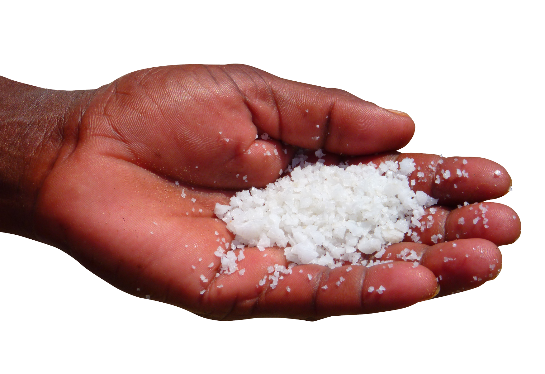 Handfulof Salt Crystals PNG