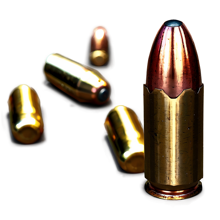 Handgun Bullets Png 05252024 PNG