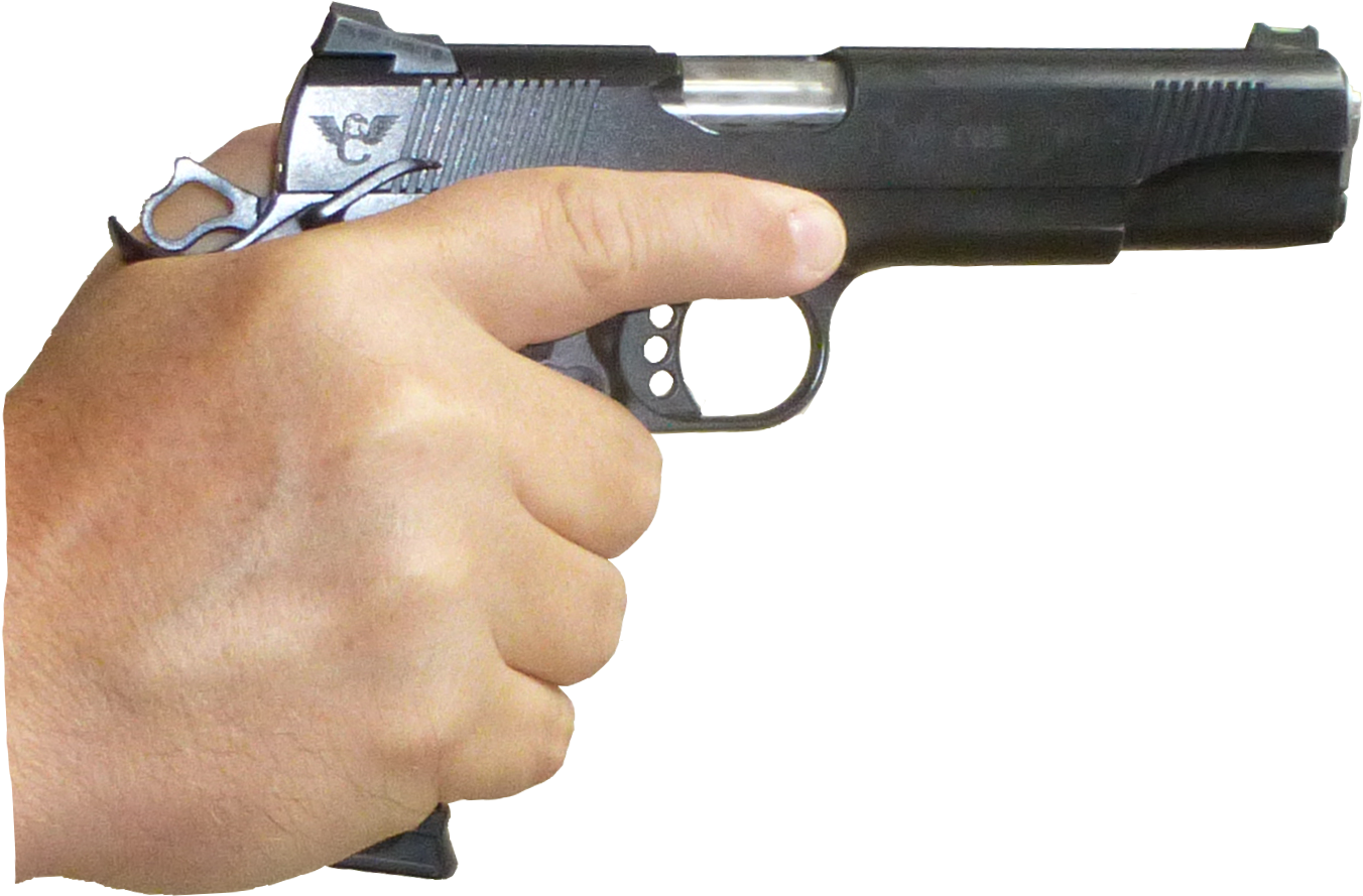Handgun_ Held_in_ Grip PNG