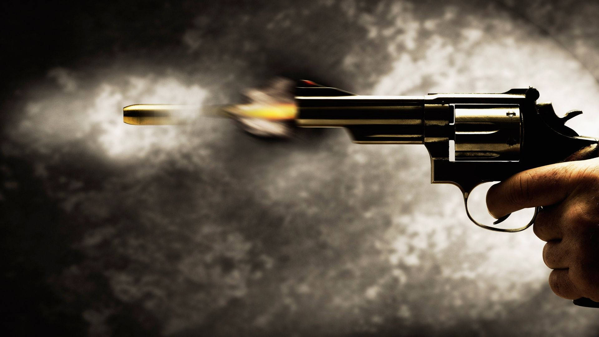 Handgun Shooting Close-up Wallpaper
