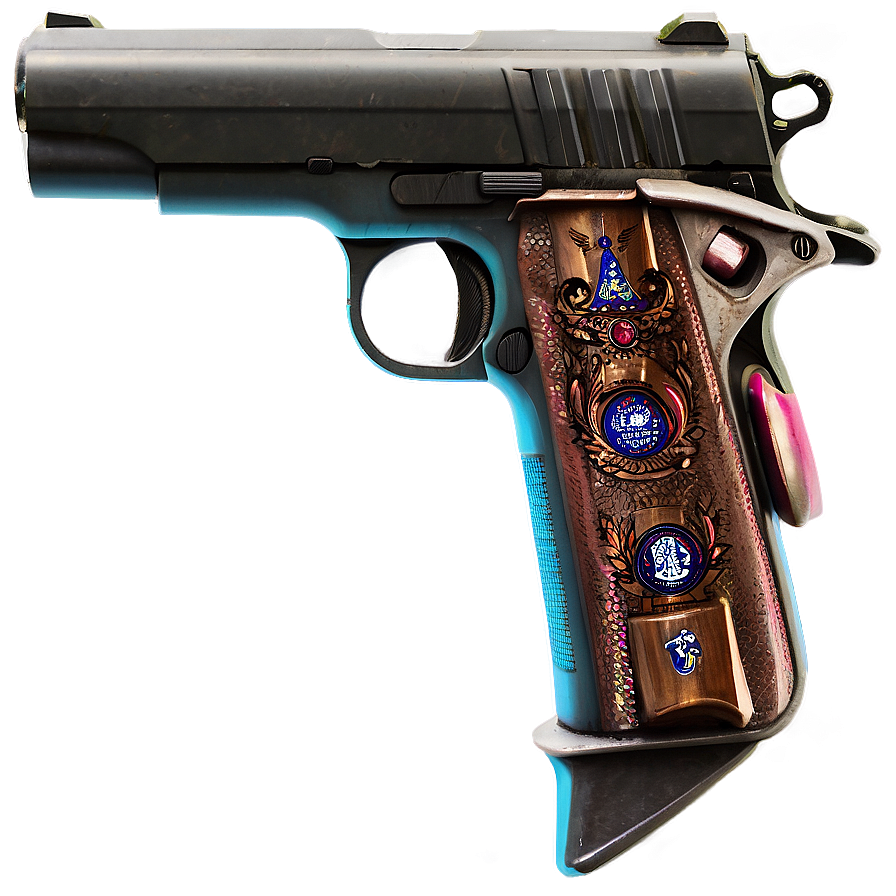 Handgun Transparent Side View Png Gdd PNG