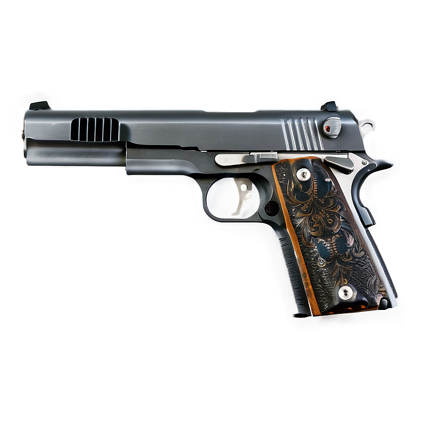 Handgun Transparent Side View Png Obt PNG