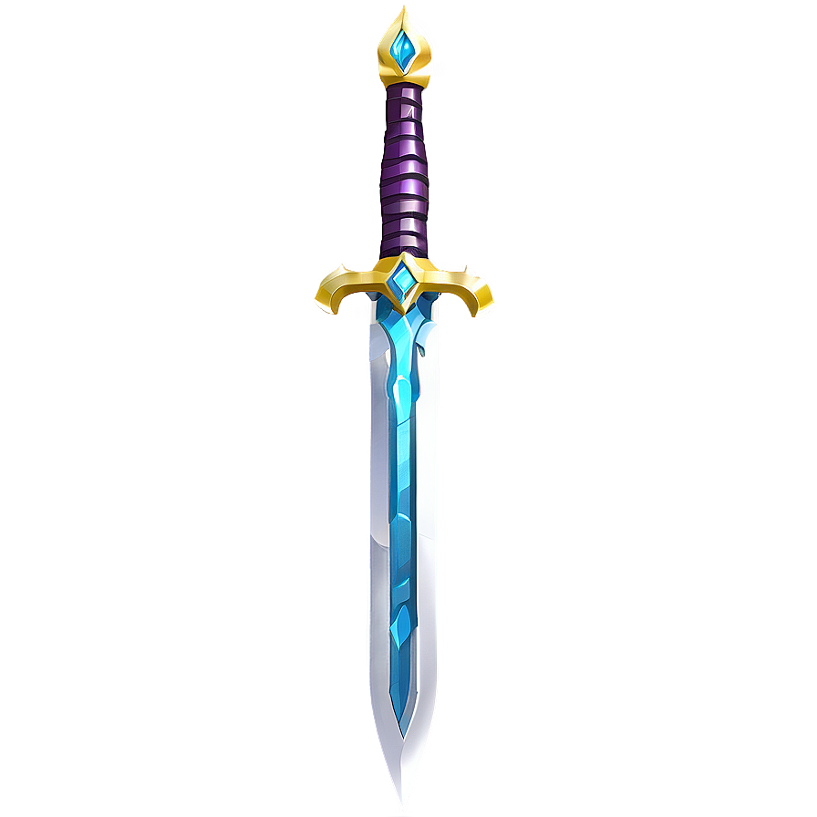 Handheld Diamond Sword Png Tnp68 PNG