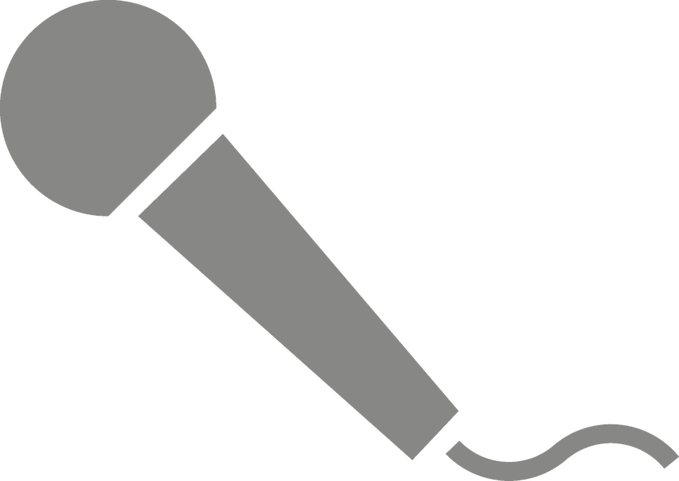 Handheld Microphone Icon PNG