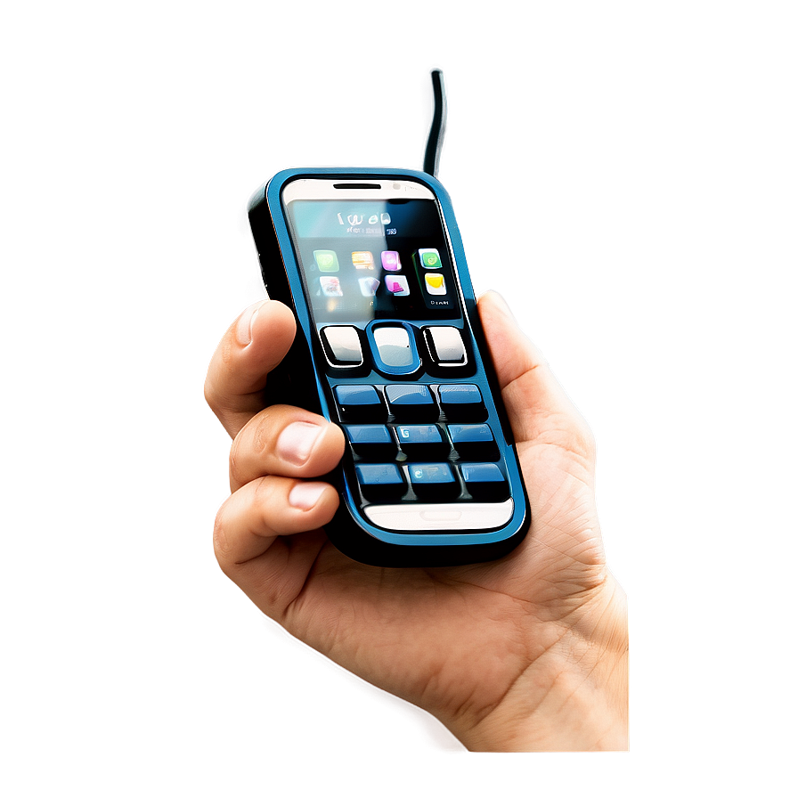 Handheld Phone Transparent Png 05252024 PNG