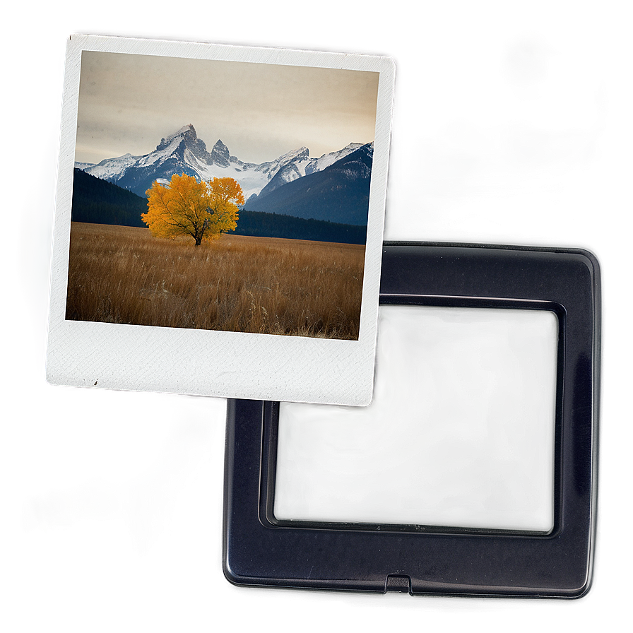 Handheld Polaroid Snapshot Png Cfb45 PNG