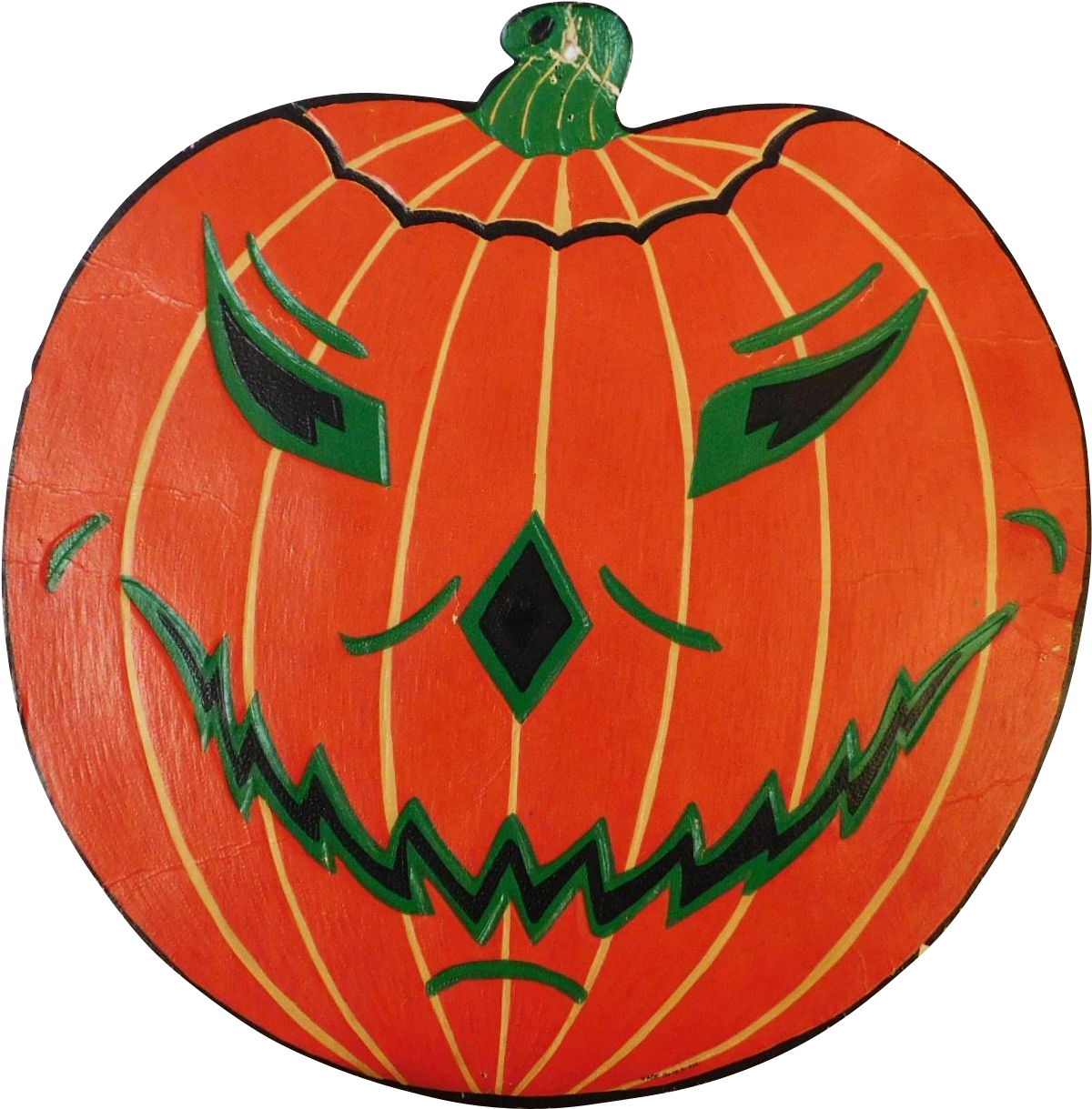 Handmade Jack O Lantern Face PNG