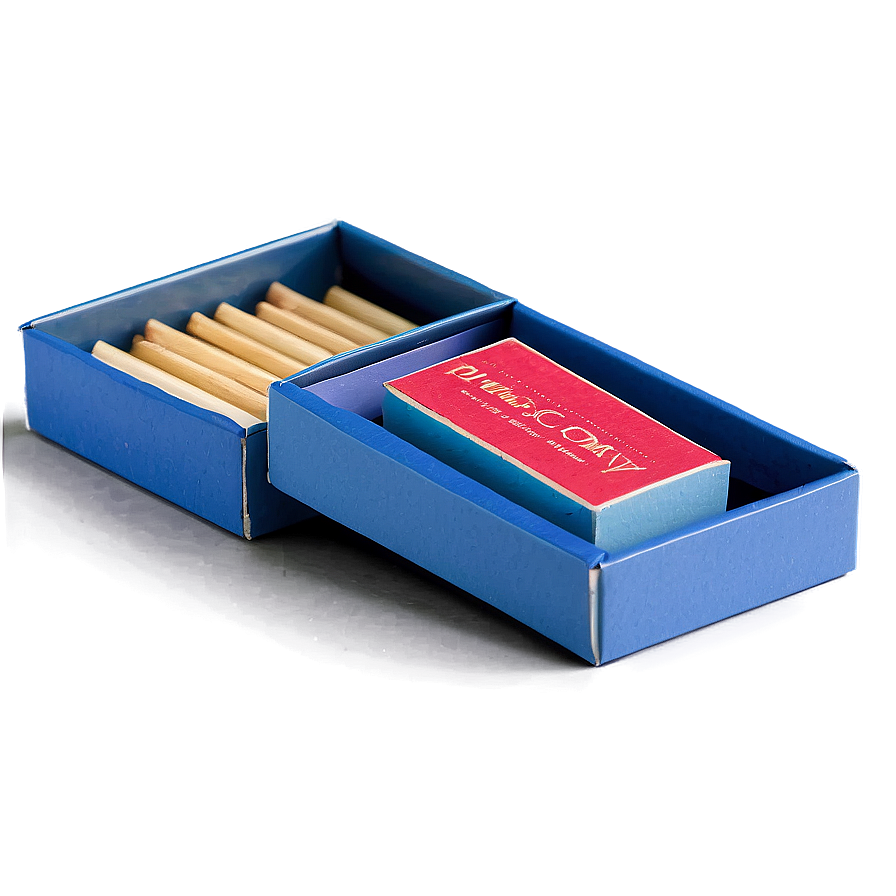 Handmade Matchbox Showcase Png 06202024 PNG