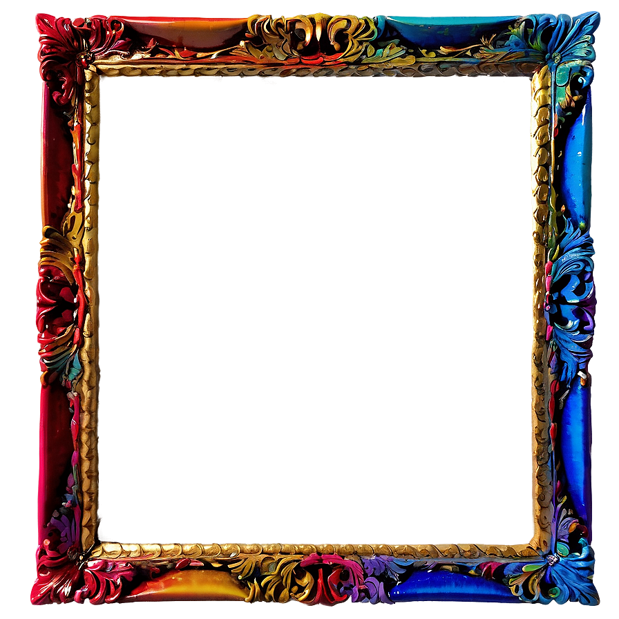 Handmade Mirror Frame Png 06212024 PNG
