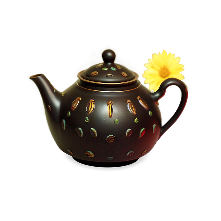 Handmade Teapot Png Tdt51 PNG