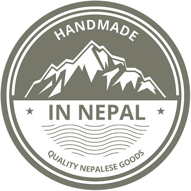 Handmade_in_ Nepal_ Quality_ Goods_ Logo PNG