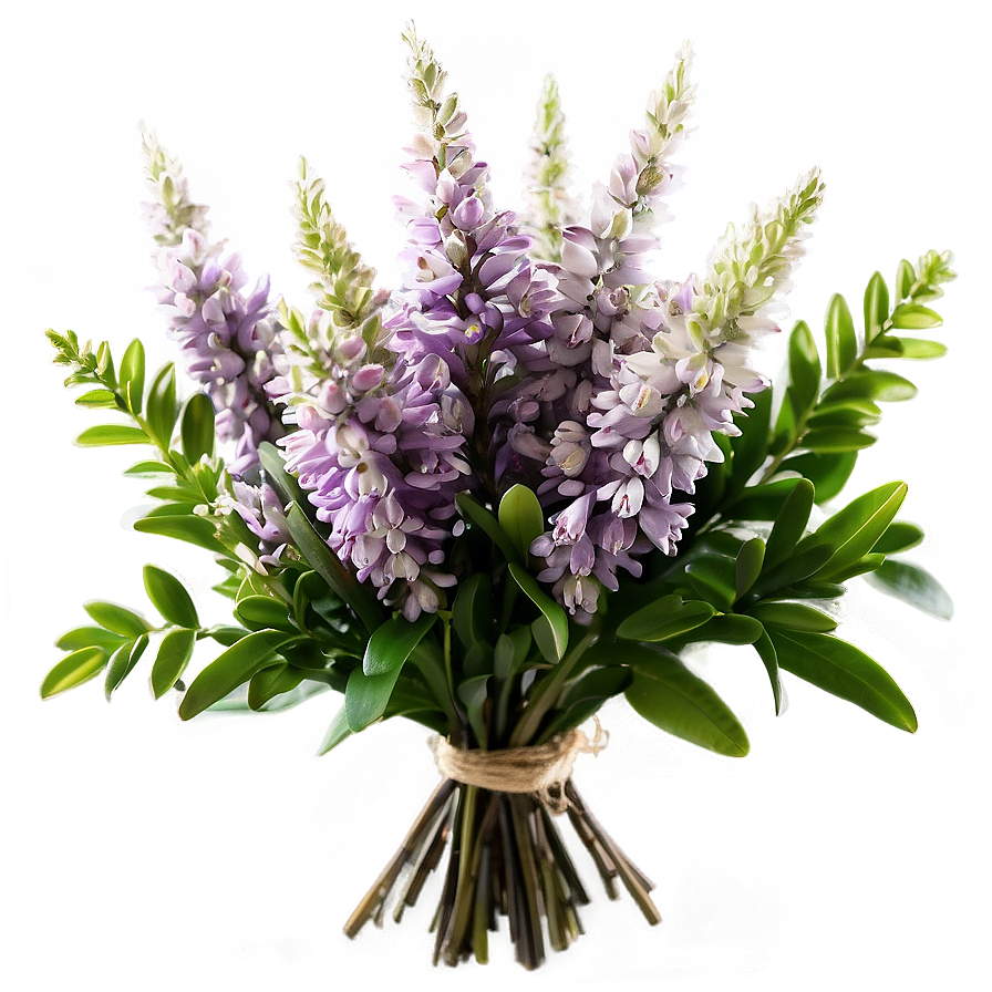 Handpicked Heather Bouquet Png 06122024 PNG