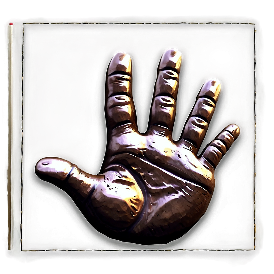 Handprint Achievement Award Png 7 PNG