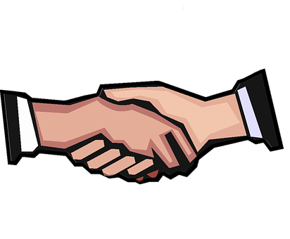Handshake Agreement Illustration PNG