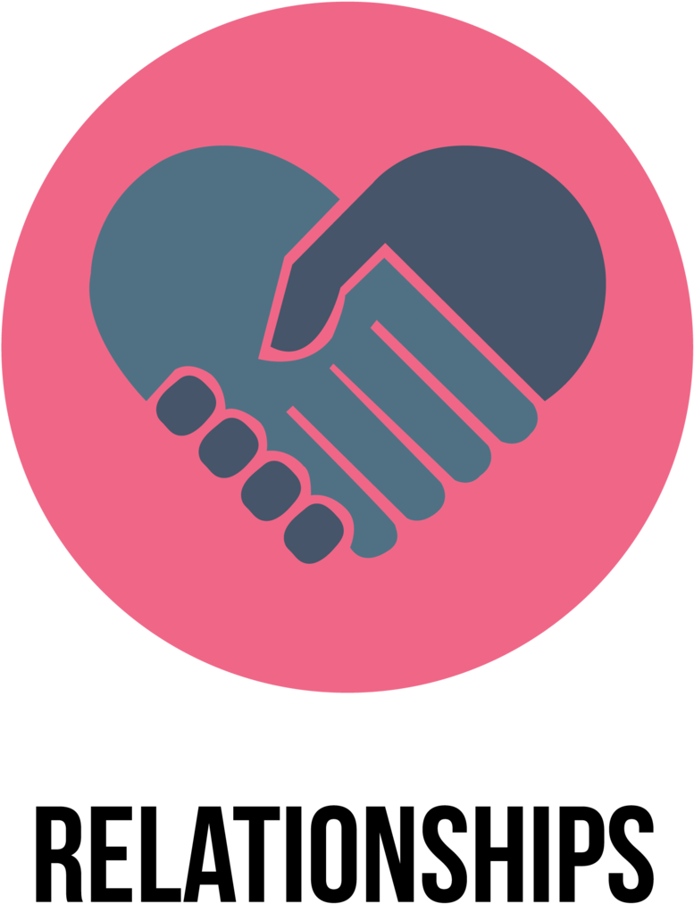 Handshake Heart Relationships Icon PNG