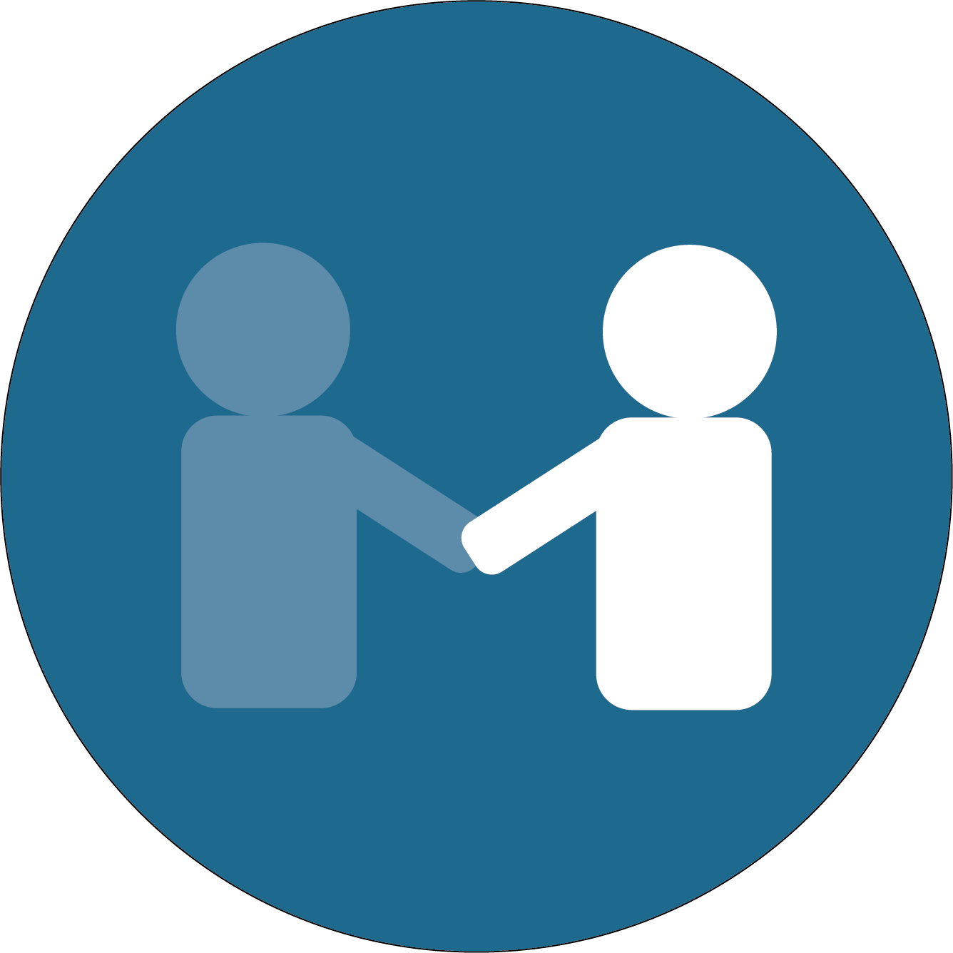 Handshake Icon Graphic PNG