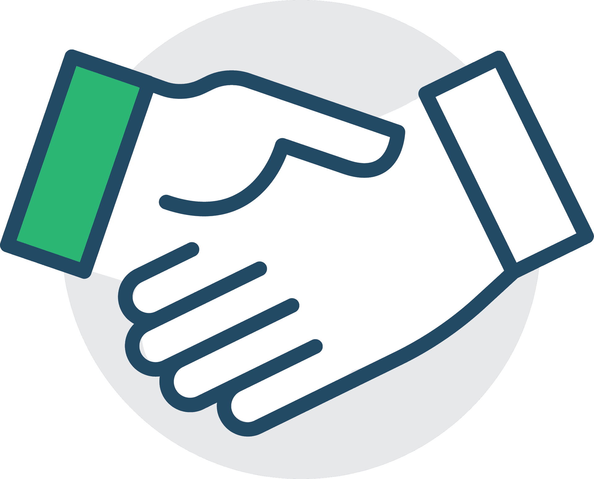 Handshake Icon Graphic PNG