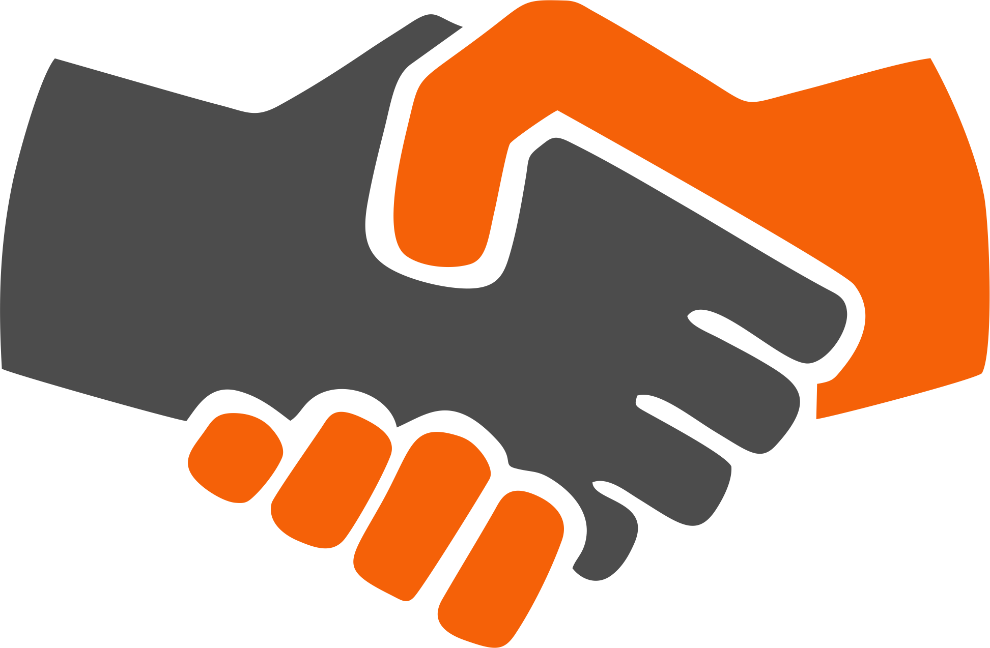 Handshake Partnership Agreement PNG