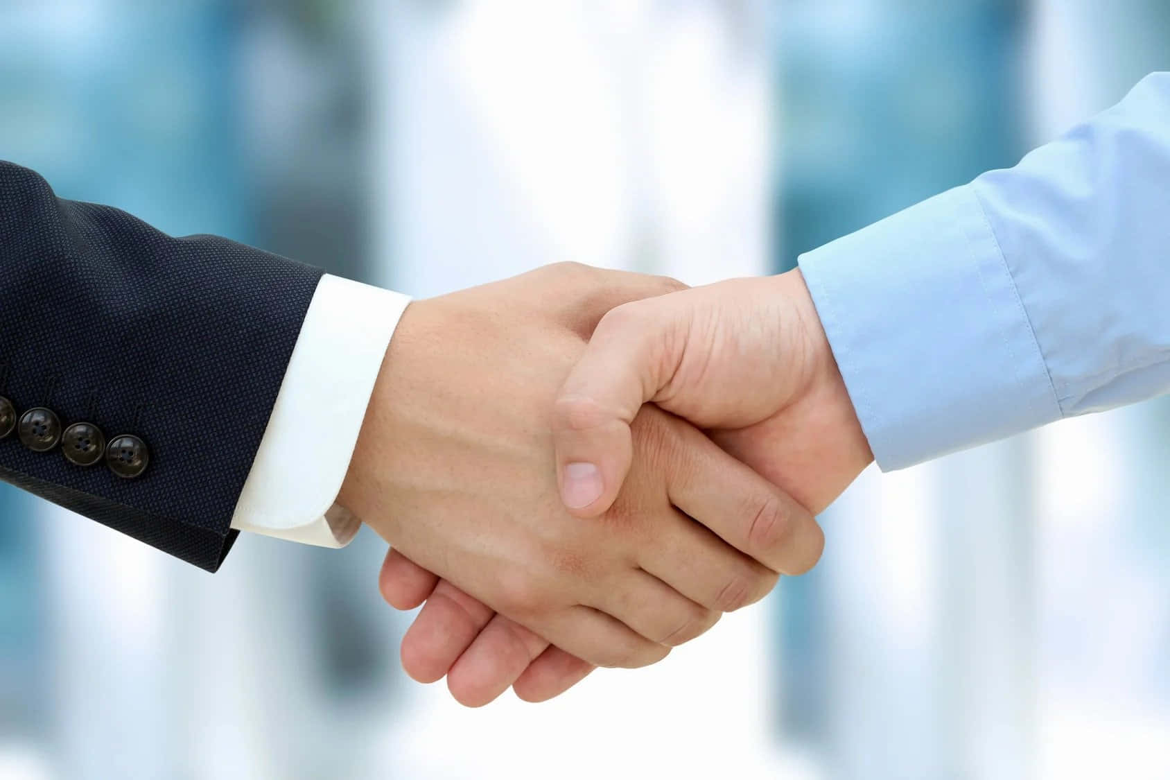 Handshake Of Businessmen In Office Picture