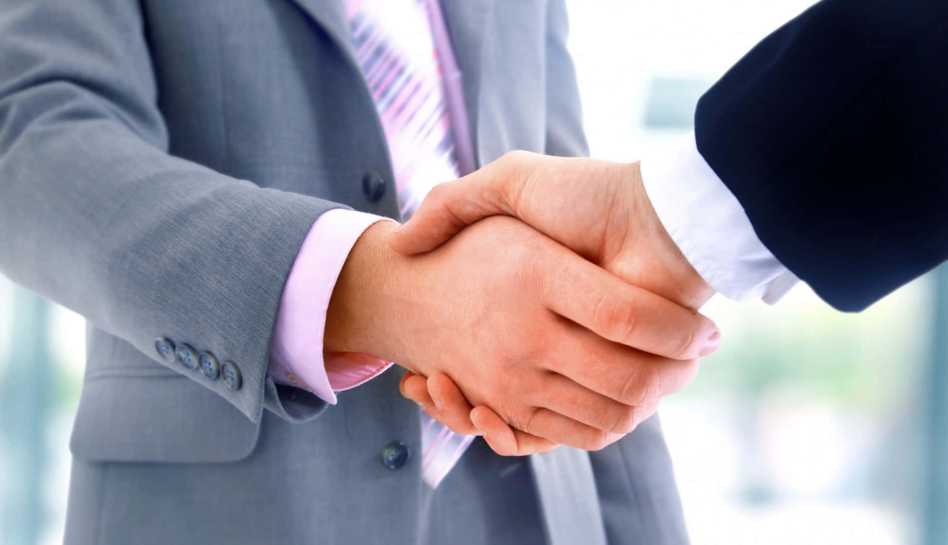 Handshake In Formal Suits Picture