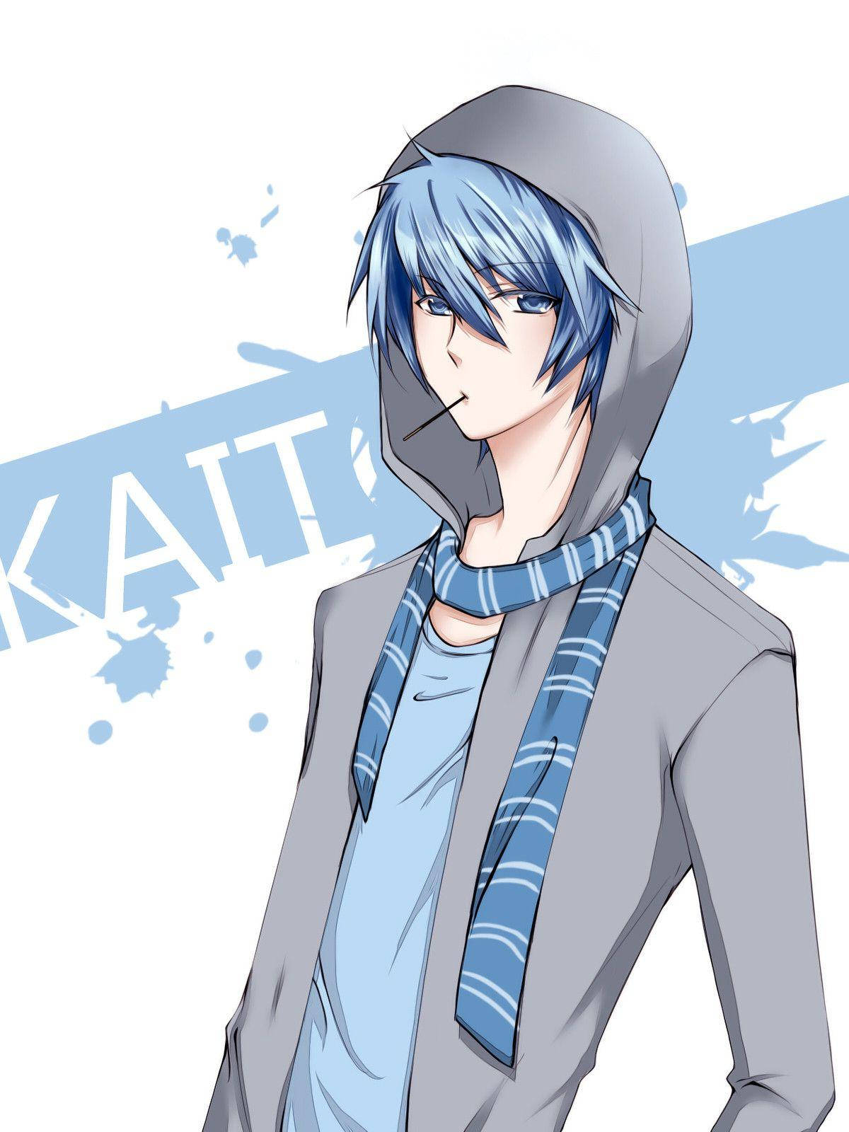 Handsome Anime Boy Kaito Shion Background
