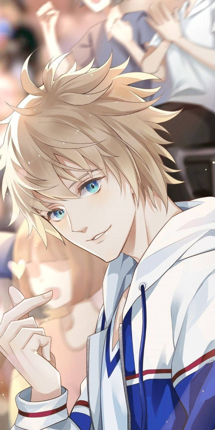 Handsome Anime Boy Xinbai Background