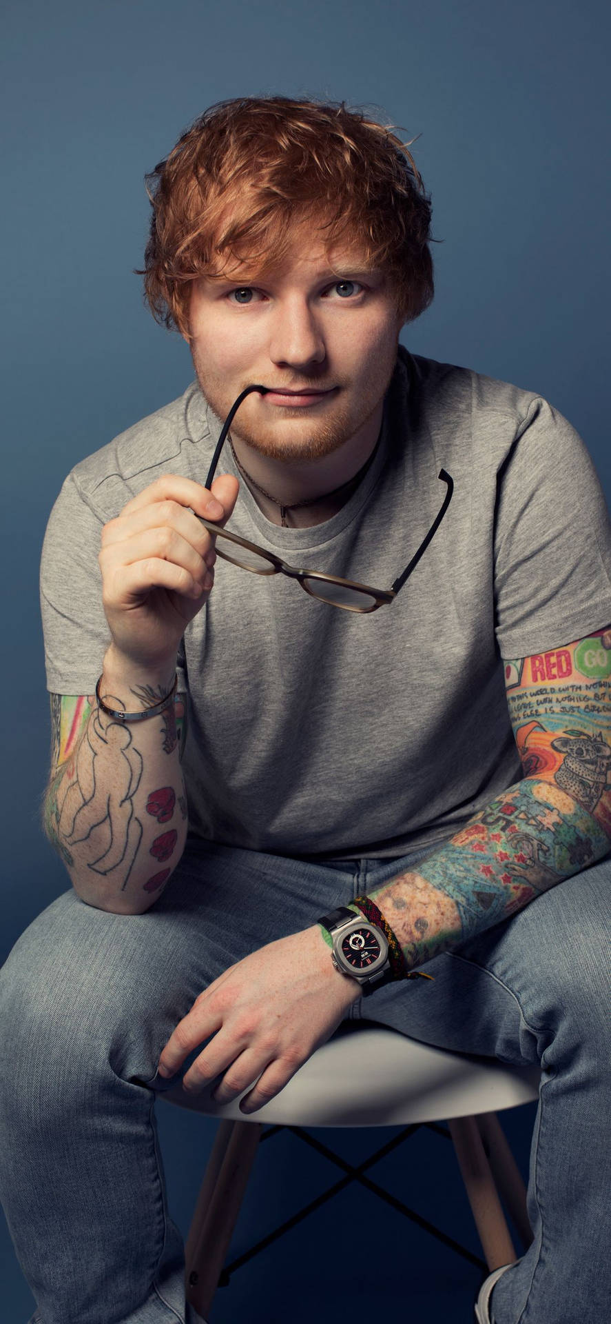Handsome Ed Sheeran Background