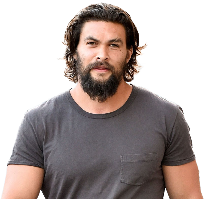 Handsome Manwith Long Hairand Beard PNG