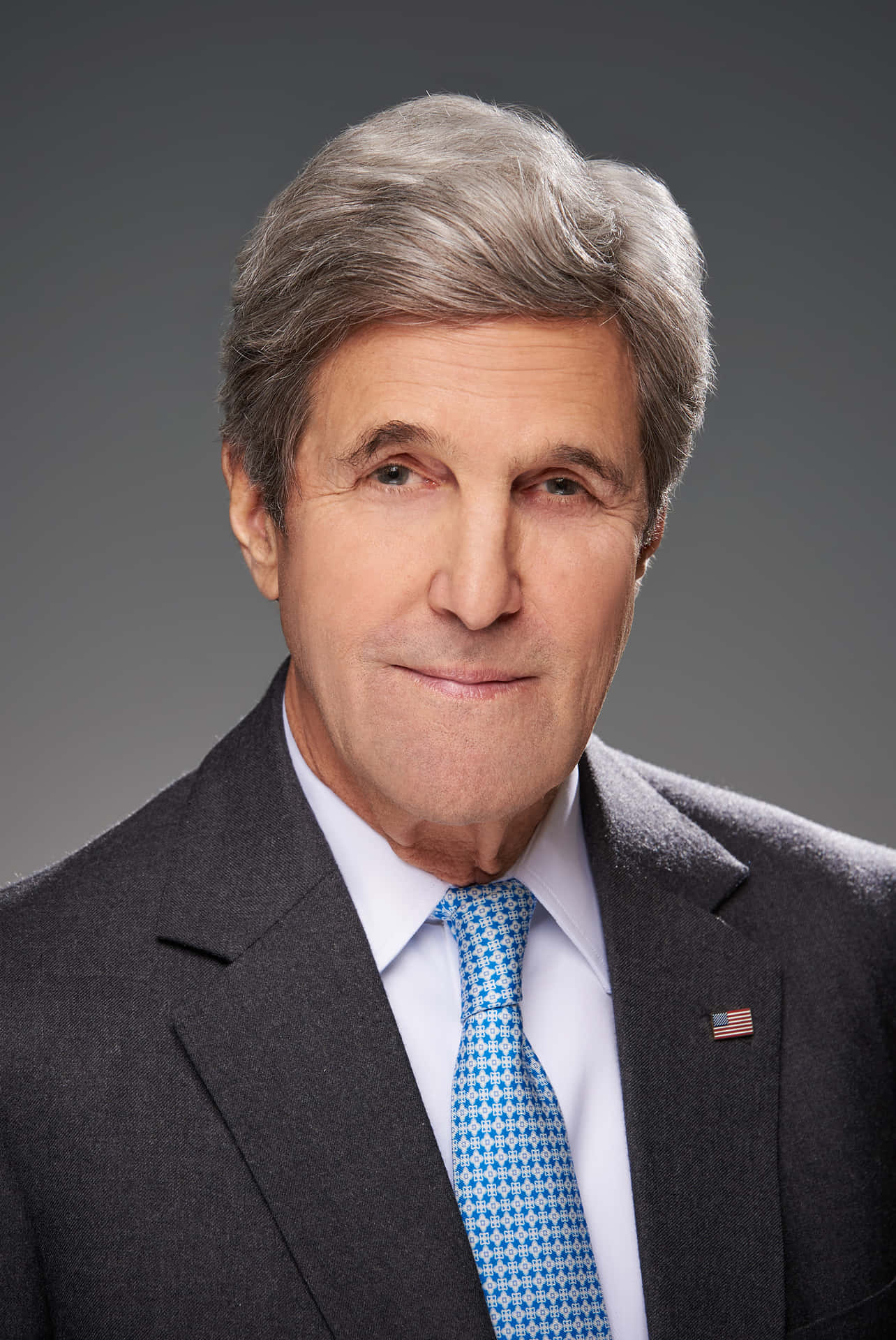 Handsome Portrait Of John Kerry Wallpaper