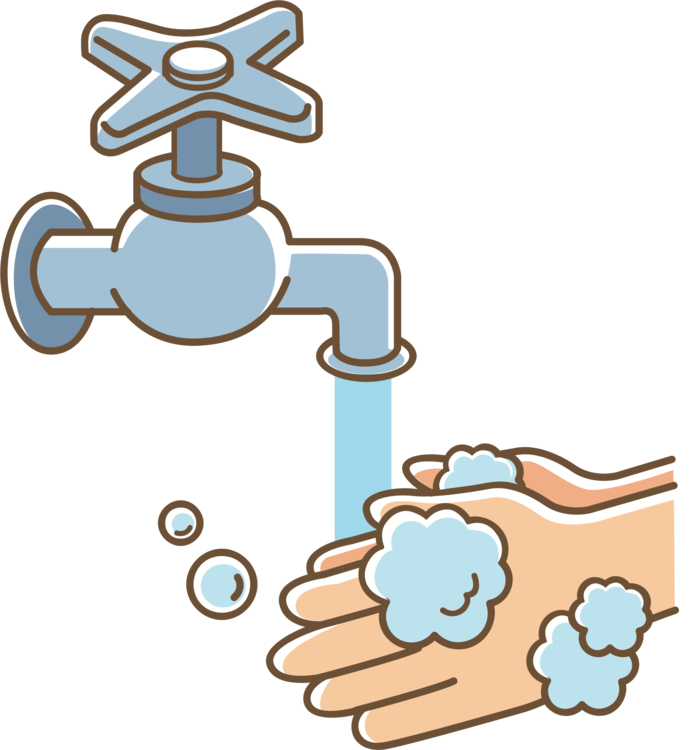 Handwashing Procedure Illustration PNG