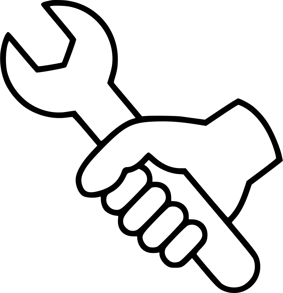 Handyman Wrench Icon PNG