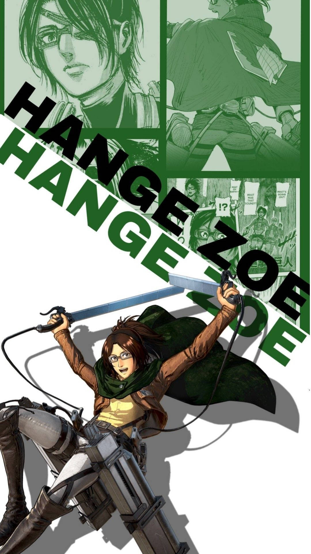 Hange Zoe Anime Poster Wallpaper