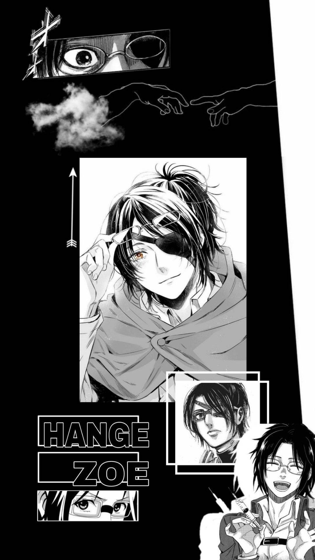 Hange Zoe In Manga Wallpaper