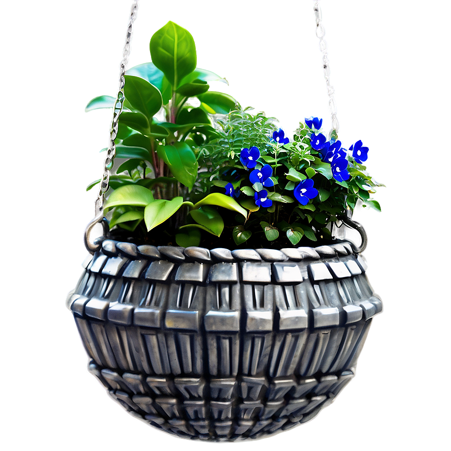 Hanging Basket Planter Png Ytx PNG