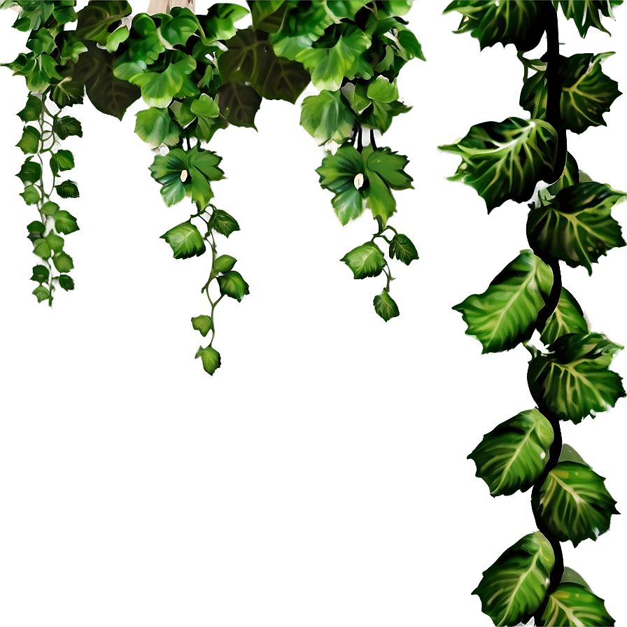 Hanging Green Vines PNG