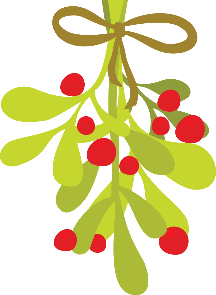 Hanging Mistletoe Illustration PNG