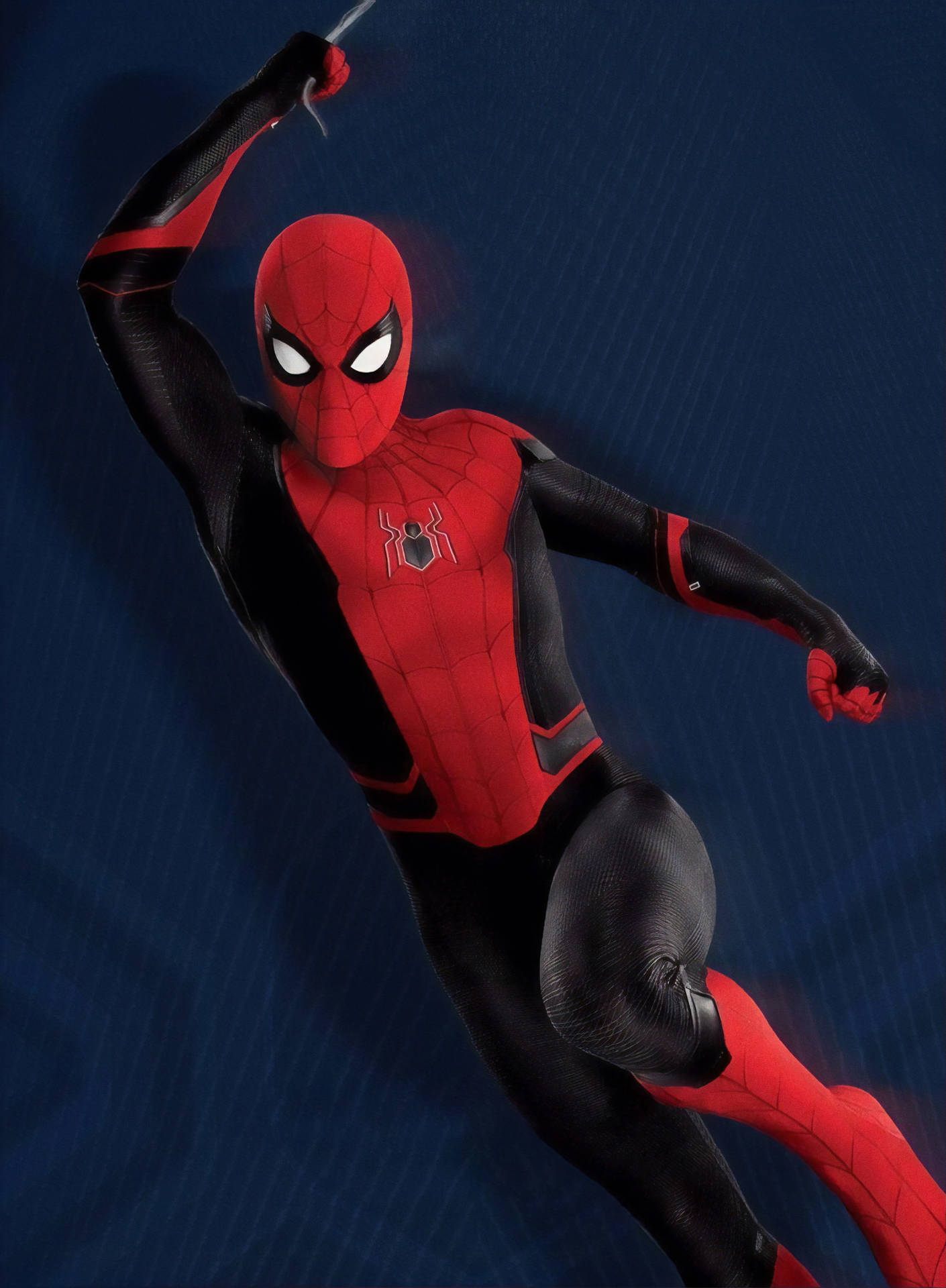 Hanging Spider Man Far From Home 2019 Background