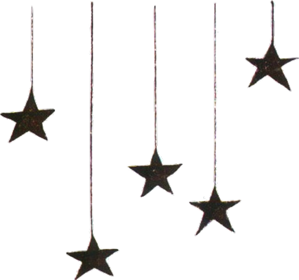 Hanging Stars Decoration.png PNG