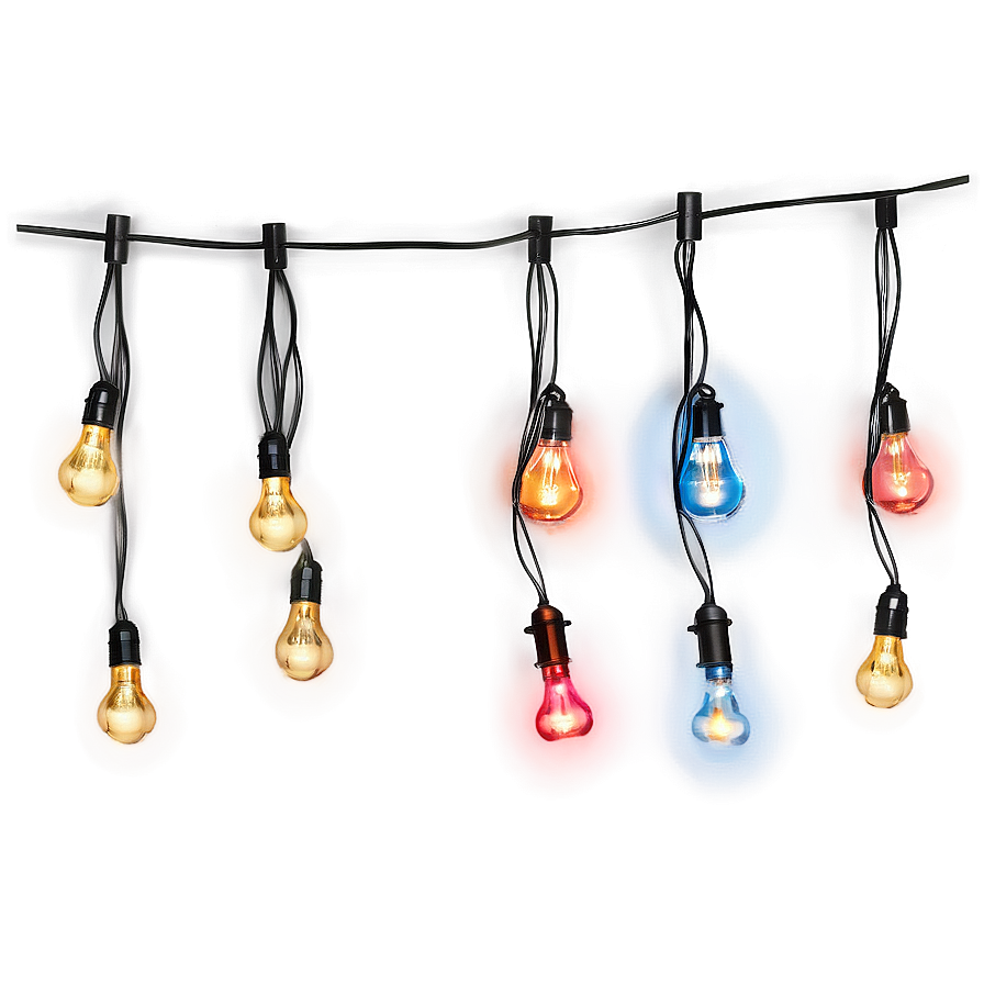 Hanging String Light Png 06212024 PNG