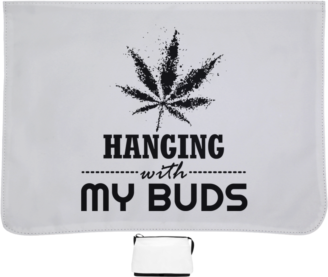 Hanging With My Buds Bag PNG