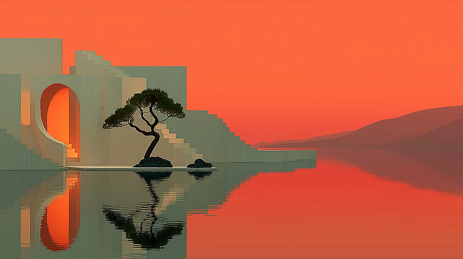 Hangzhou Urban Panorama With Modern Architecture Wallpaper