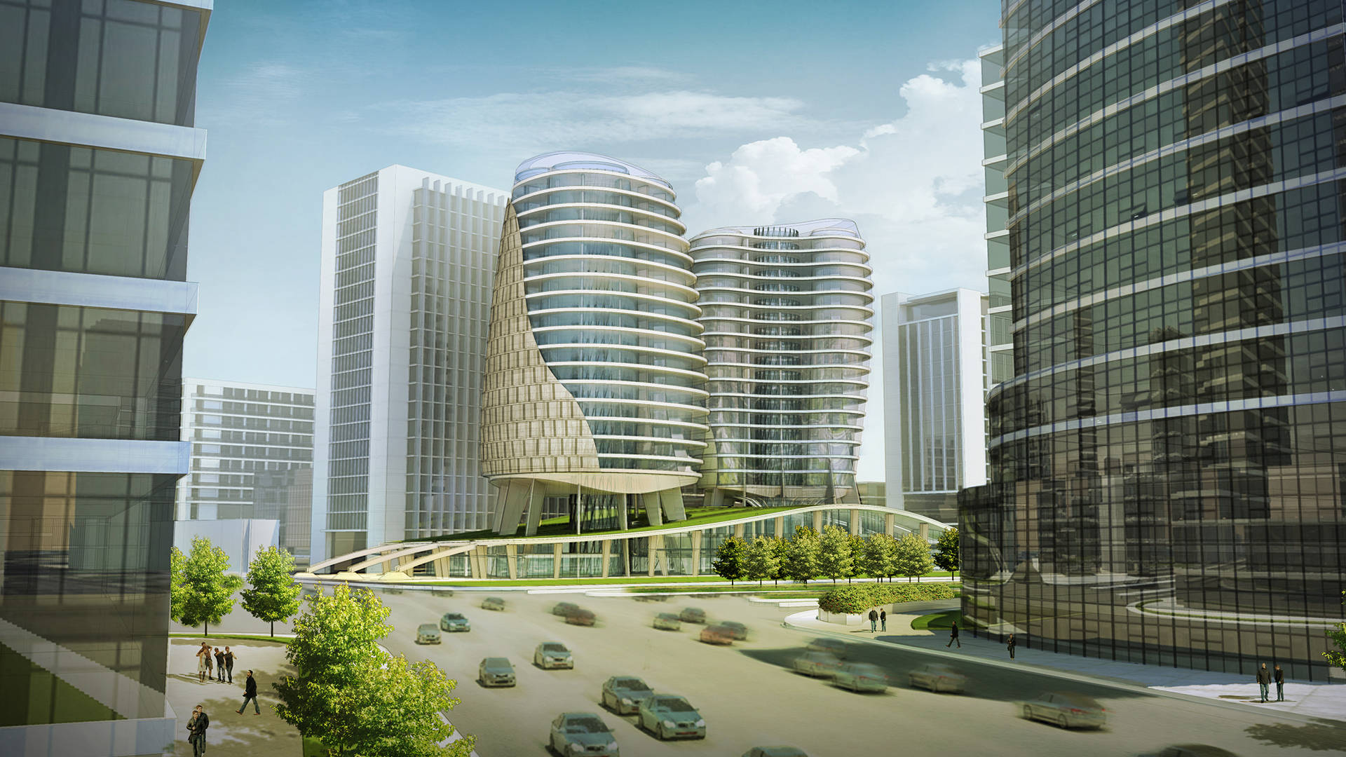 Hangzhou Vessel Towers Design