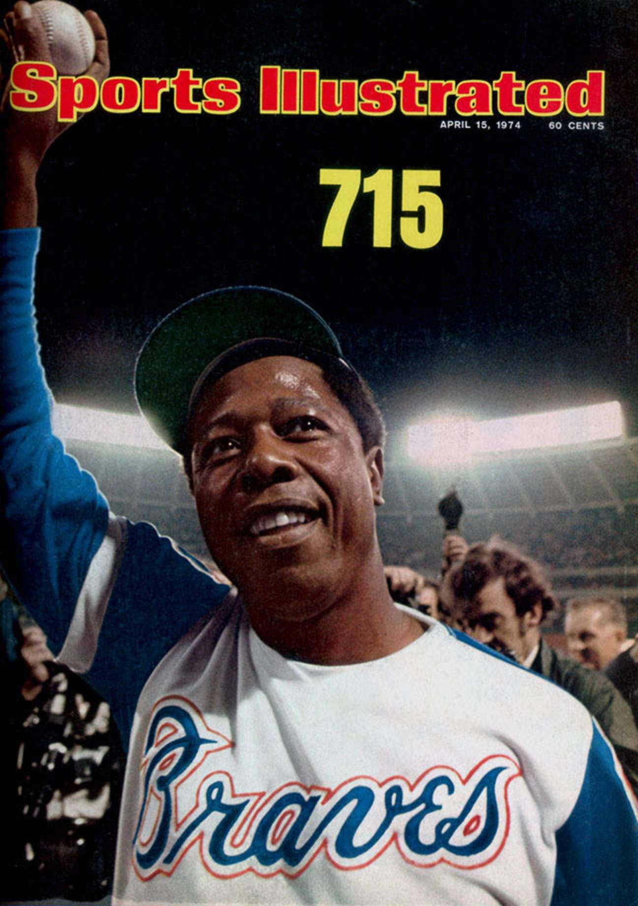 Capada Sports Illustrated De 1974 Com Hank Aaron. Papel de Parede