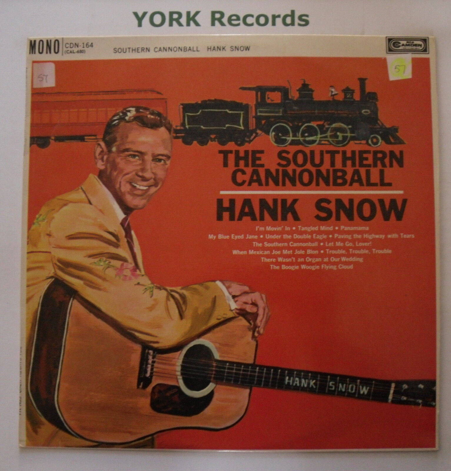 Hank Snow Cannon Ball Vinyl Wallpaper