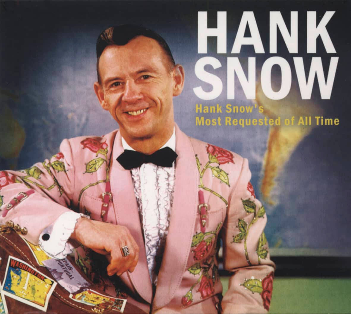 Hank Snow Mest Anmodet Af All Time Plakat Tapet Wallpaper